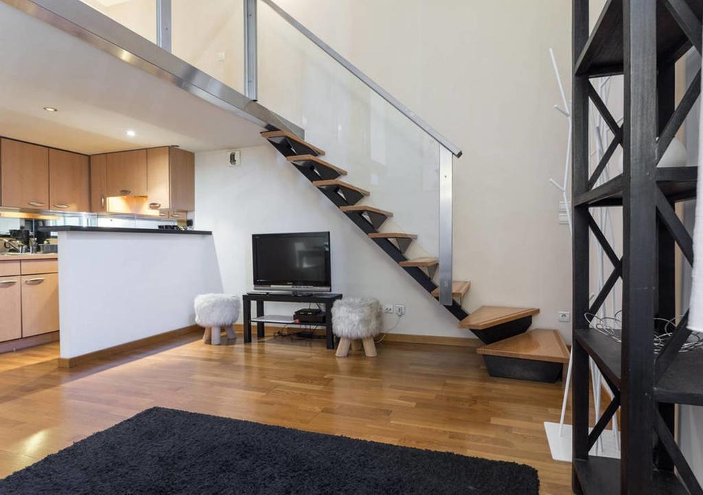 니스 Massena - Duplex Loft Modern On The Place 아파트 객실 사진